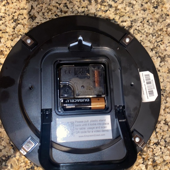 Beautiful clock and plaque! - Picture 2 of 2